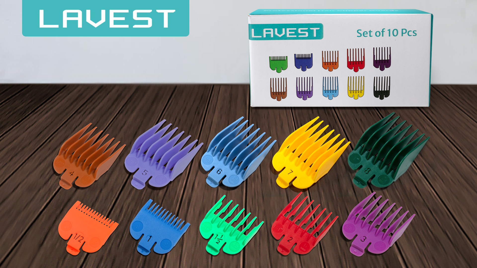 Amazon.com: Clipper Guards Set Compatible with Most Wahl