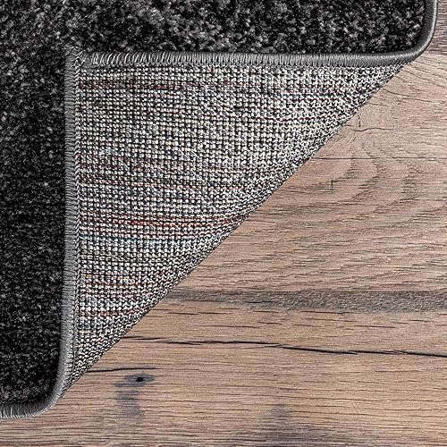 Miniatura 7 de nuLOOM Julene - Alfombra contemporánea, 3 x 5 pies, color gris