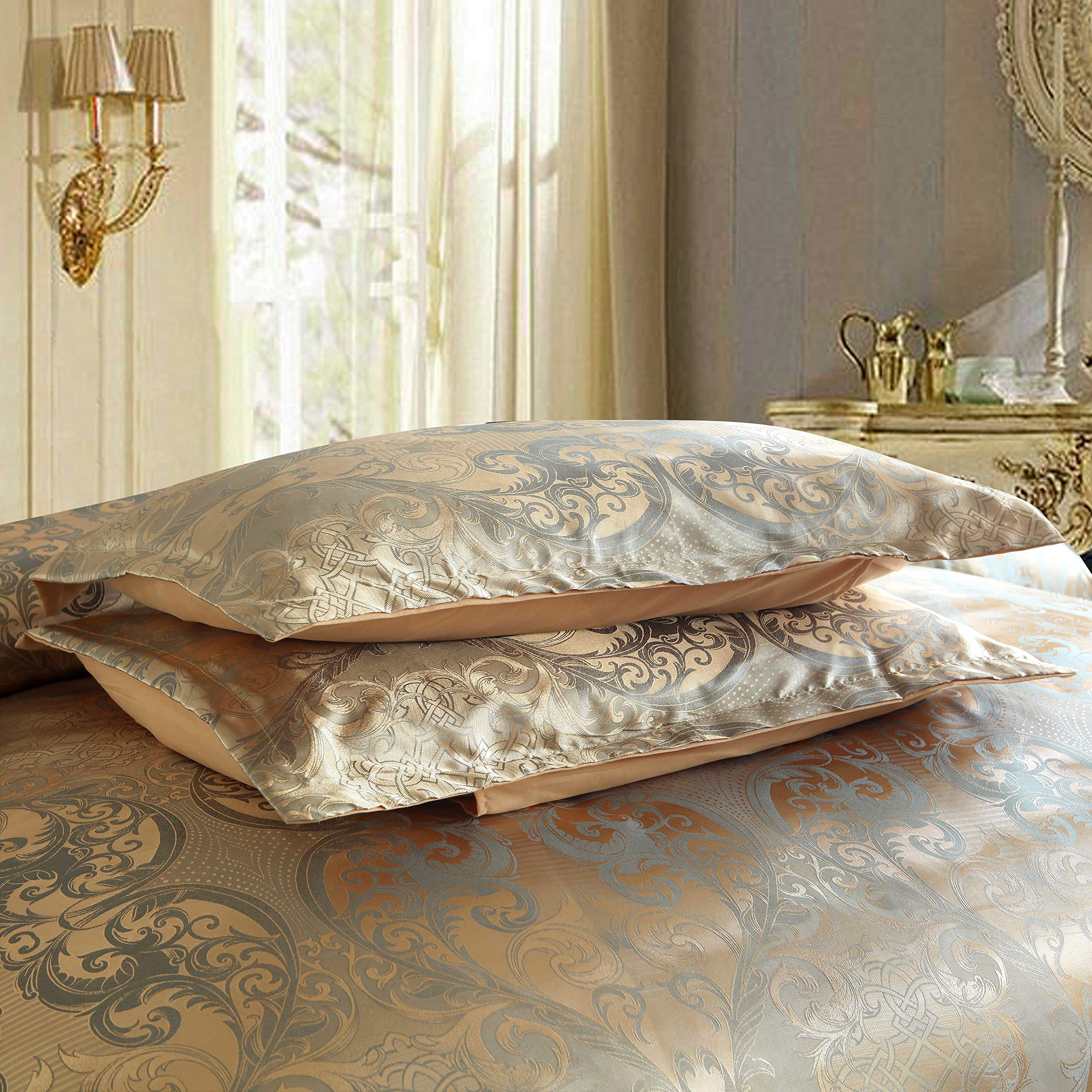 Copripiumino Doppio 200x200 GC GAVENO CAVAILIA Biancheria Da Letto In Policotone Set, Empire Biancheria Letto Reversibile