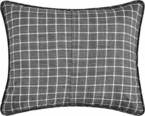 Miniatura 5 de Nautica - Juego de edredón tamaño Queen, ropa de cama de algodón para todas las estaciones con fundas a juego, ligero y reversible (gris