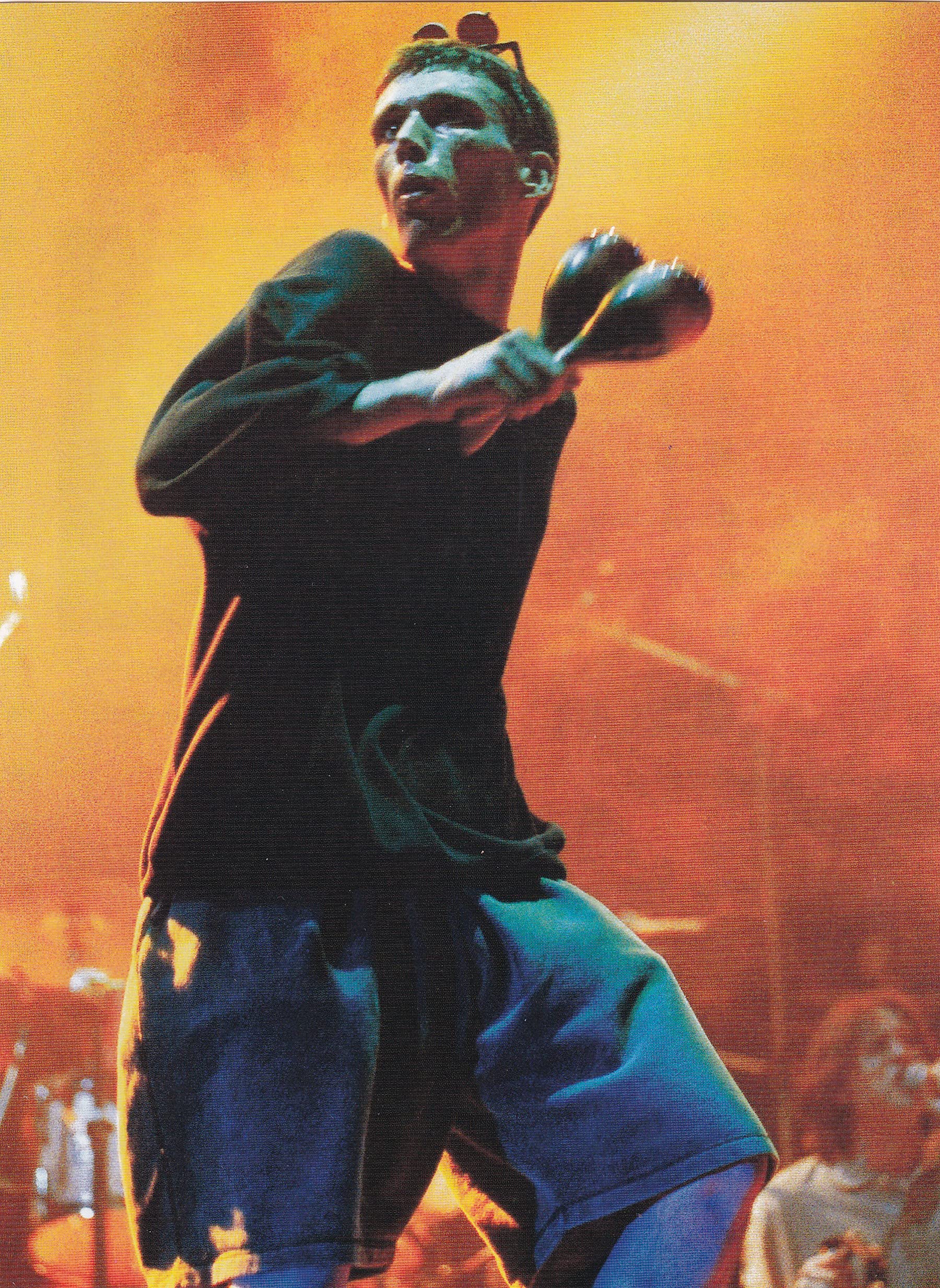 k1 Bez (Happy Mondays), 1990 - Miniature Poster & Card Frame