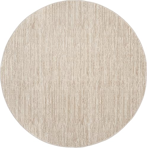 Vista 253 de SAFAVIEH Vision Collection VSN606F - Tapete de 6 pies x 9 pies, crema, moderno, ombré, no desprende pelo, fácil cuidado, para zonas de alto tráfico