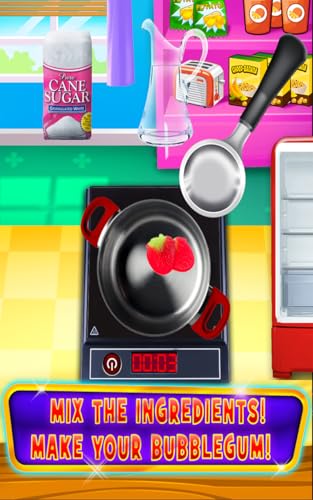 Bubble Gum Maker - Kids Gumball & Chewing Gum Cooking Games FREE