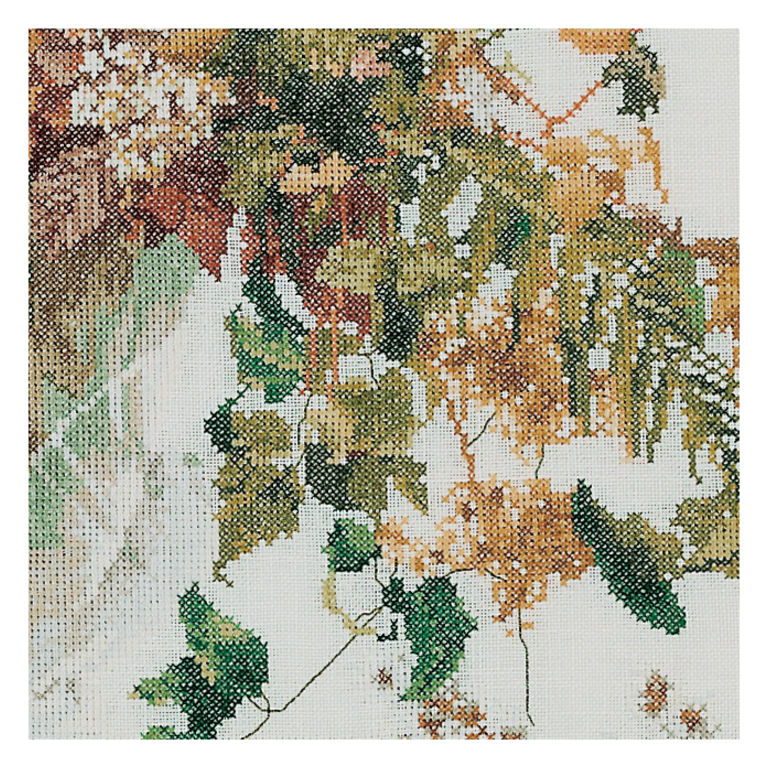 Thea Gouverneur Zestaw do haftu krzyżykowego, wielokolorowy, 53 x 56 cm