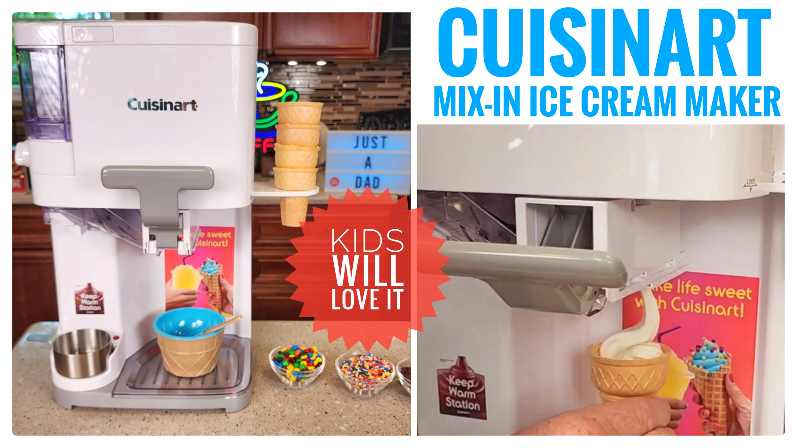 Watch Cuisinart Soft Serve Mix In Ice Cream Machine Maker Review