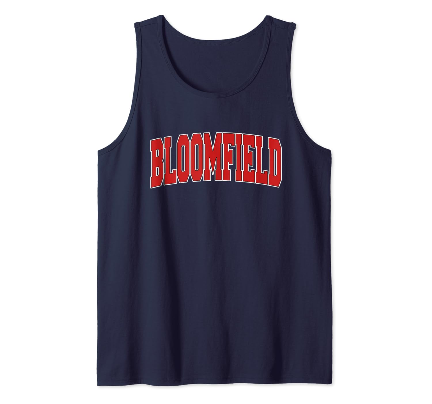 BLOOMFIELD NM NEW MEXICO Varsity Style USA Vintage Sports Tank Top