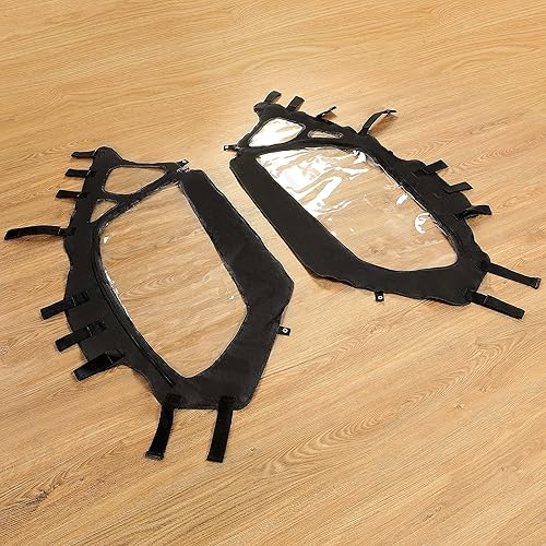 Miniatura 8 de HECASA Juego de puerta superior suave compatible con Can-Am Maverick X3 modelos de 2 asientos UTV 2017-2023 puertas superiores de cabina suave