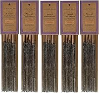 Vista 6 de Resina natural ~ Goma de benjuí ~ Loban - Varillas de incienso Sambrani (paquete de 5 en total de 50 varillas)