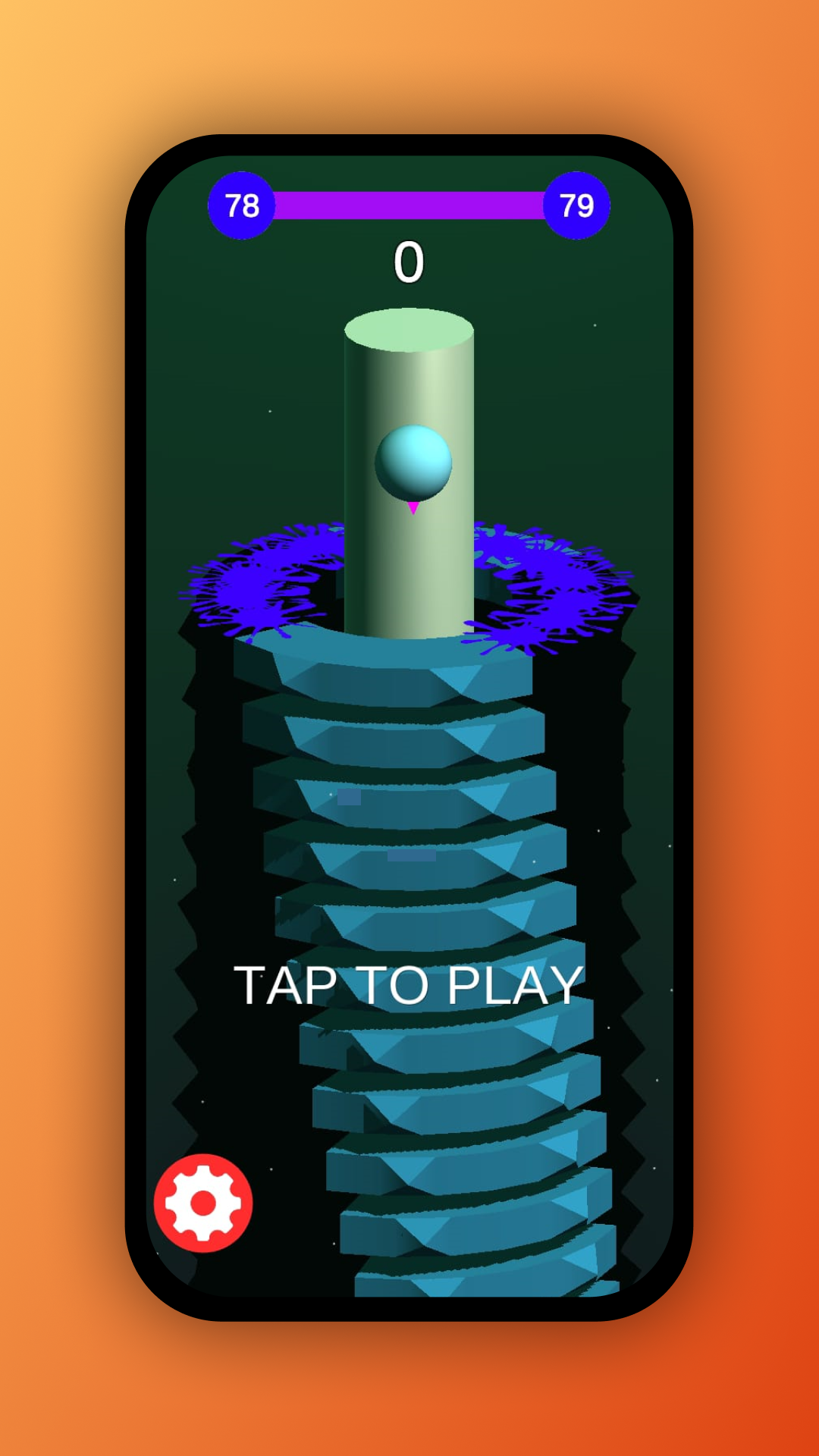 Helix Stack Ball Drop & Smash Thrilling Stack Ball 3D Spiral Tower