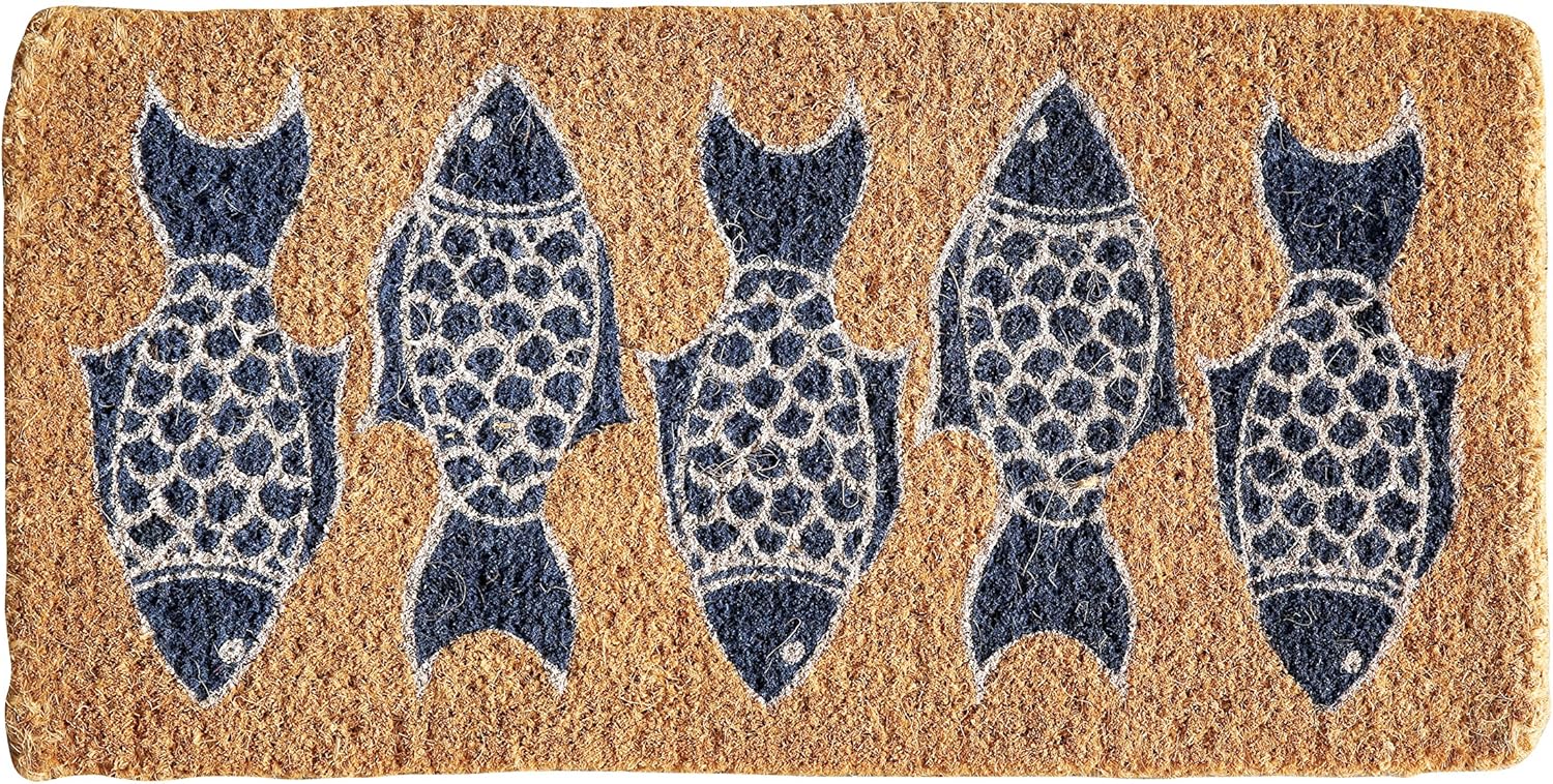 Creative Co-Op Natural Coir Tomatoes Doormat