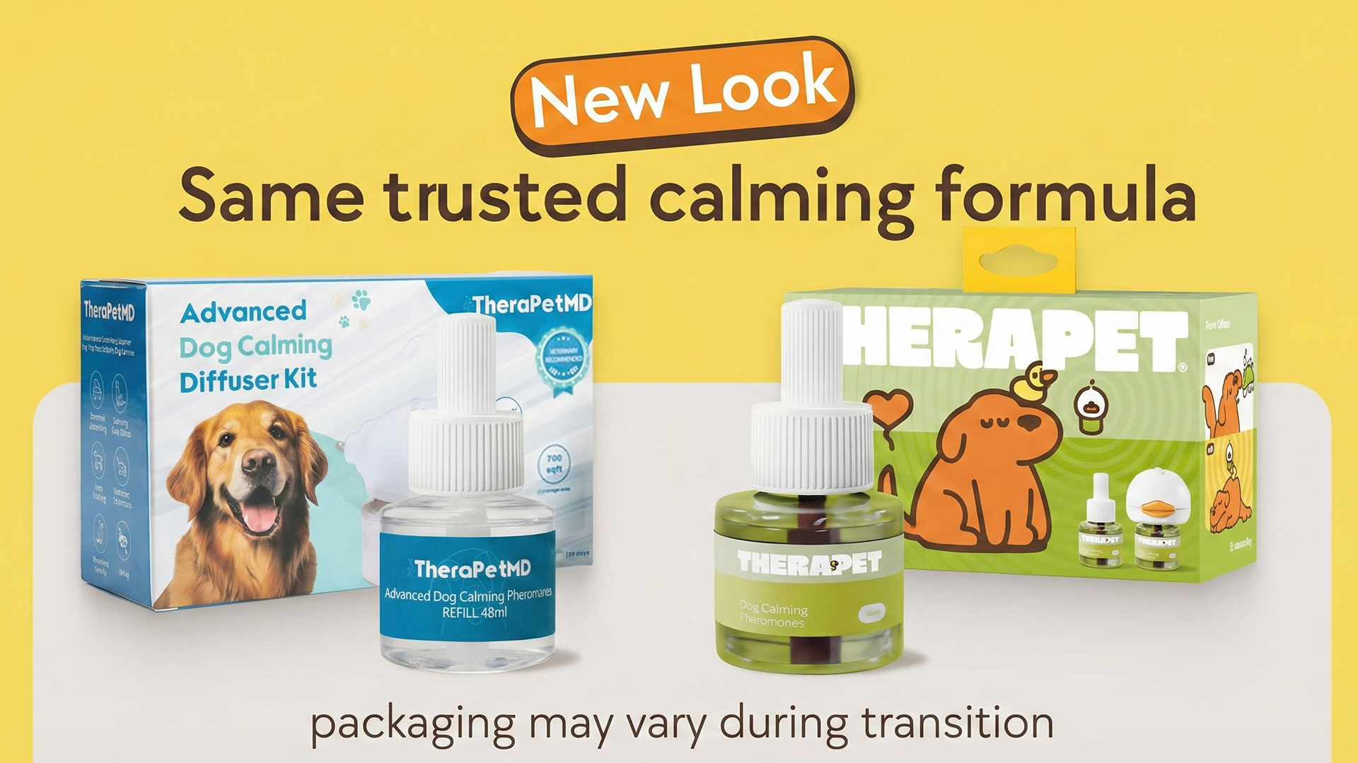 Amazon.com : TheraPetMD 60-Day Dog Calming Diffuser Kit - Dog