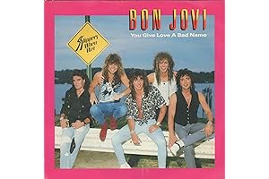 BON JOVI / You Give Love A Bad Name -7" PICTURE SLEEVE ONLY!