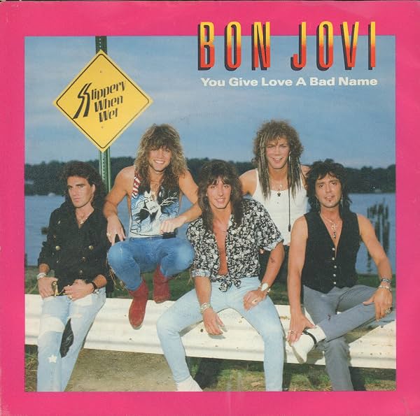 BON JOVI / You Give Love A Bad Name / ¡SOLO FUNDA ILUSTRADA! de Bon Jovi | 1 de enero de 1986