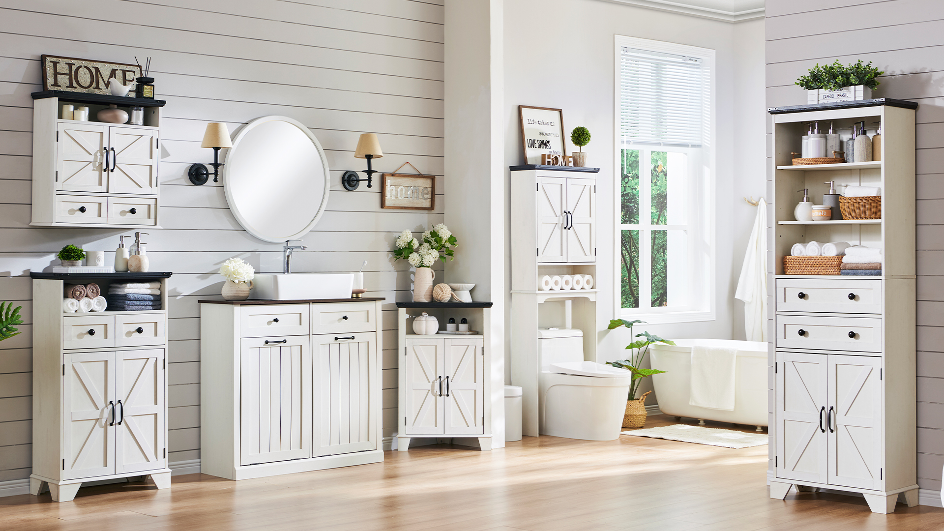 Bath Storage Cabinet キャビネット アメリカ 家具 雑貨 【公式通販】