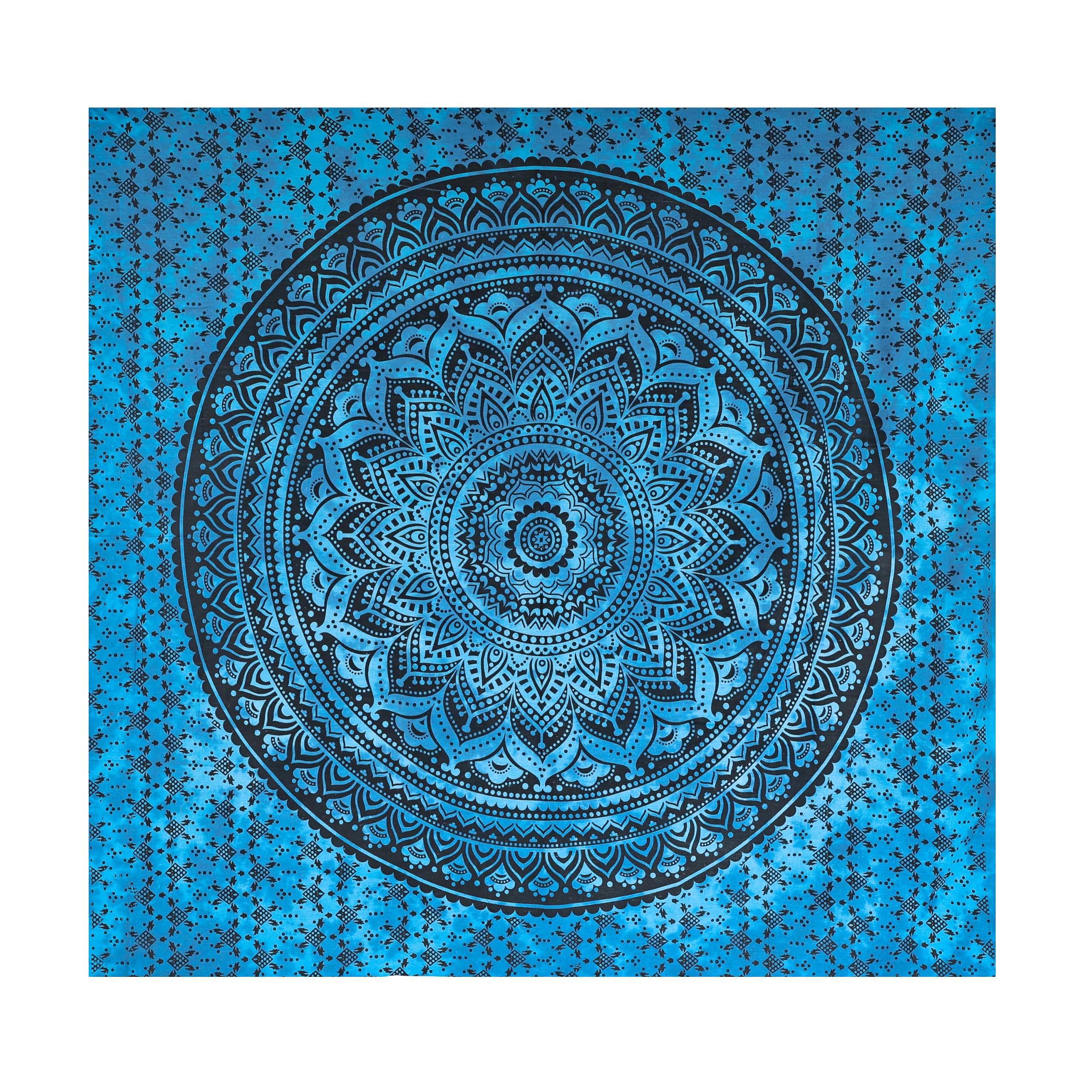 Ombre Mandala Tapestry - Boho Wall Decor -9 Ombre Mandala Tapestry - Boho Wall Decor -9
