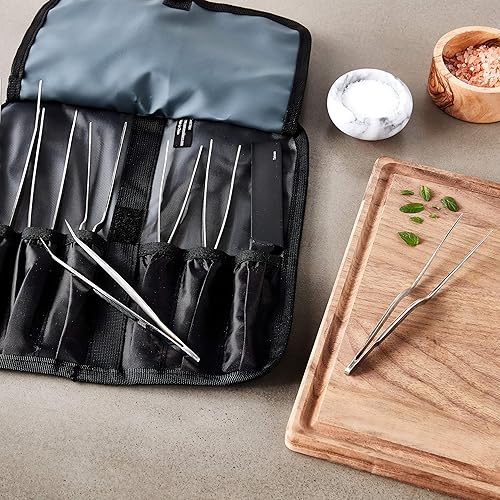 Miniatura 10 de Mercer Culinary Juego de 7 cucharas chapadas II plata