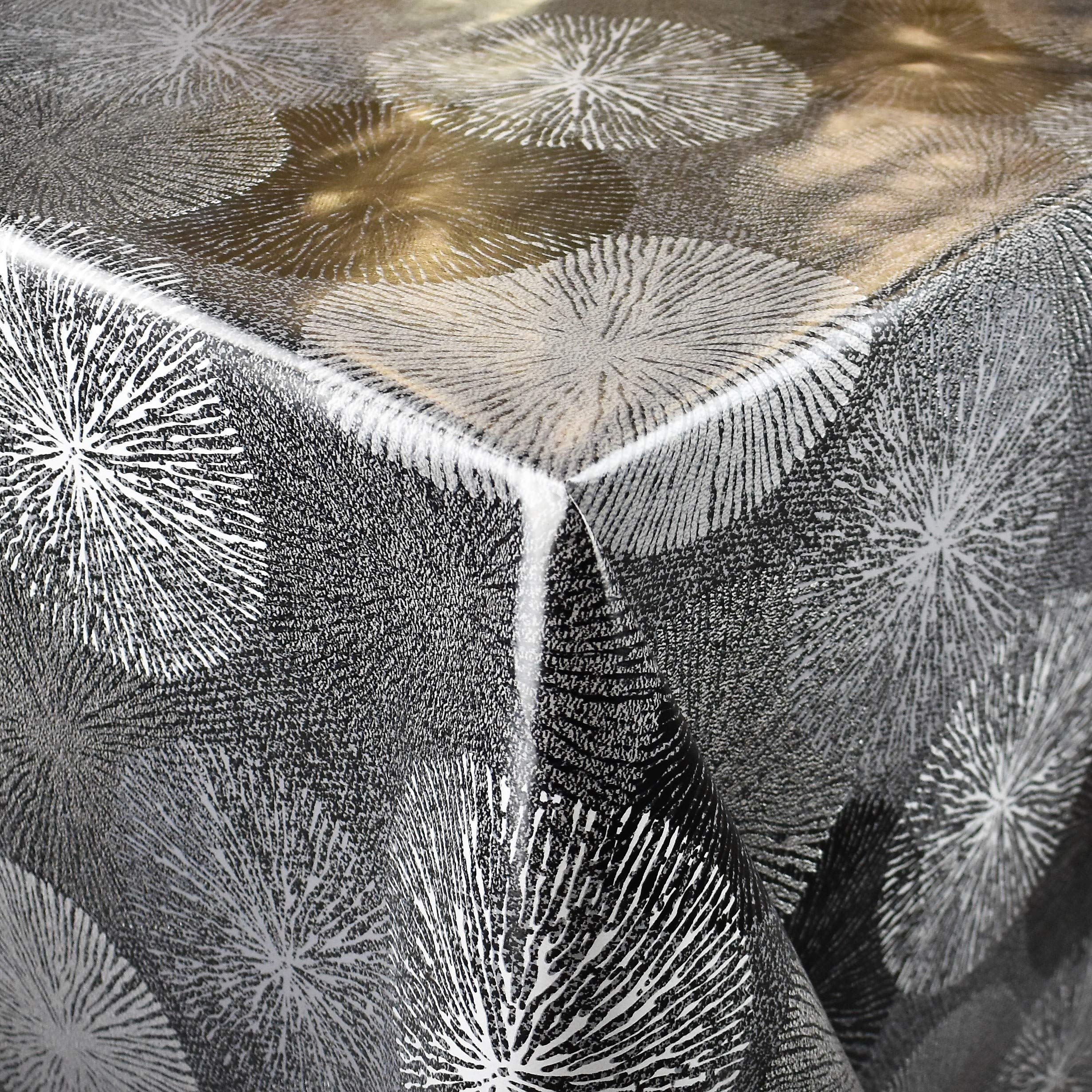 Nappe En Toile Cirée Lavable Naomi , Rectangulaire, Ronde, Ovale Toile Cirée Nappe