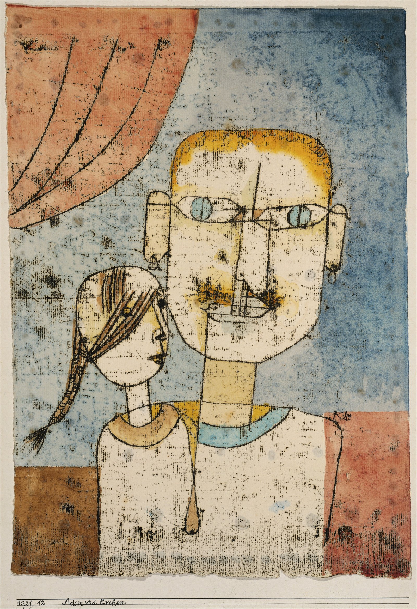Cuadro enmarcado Paul Klee Adam & Little acabado mate premium