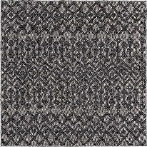 Miniatura 10 de Unique Loom Outdoor Trellis Textured Collection - Alfombra de área - Osage (2 x 3 pies, rectangular, marfil)