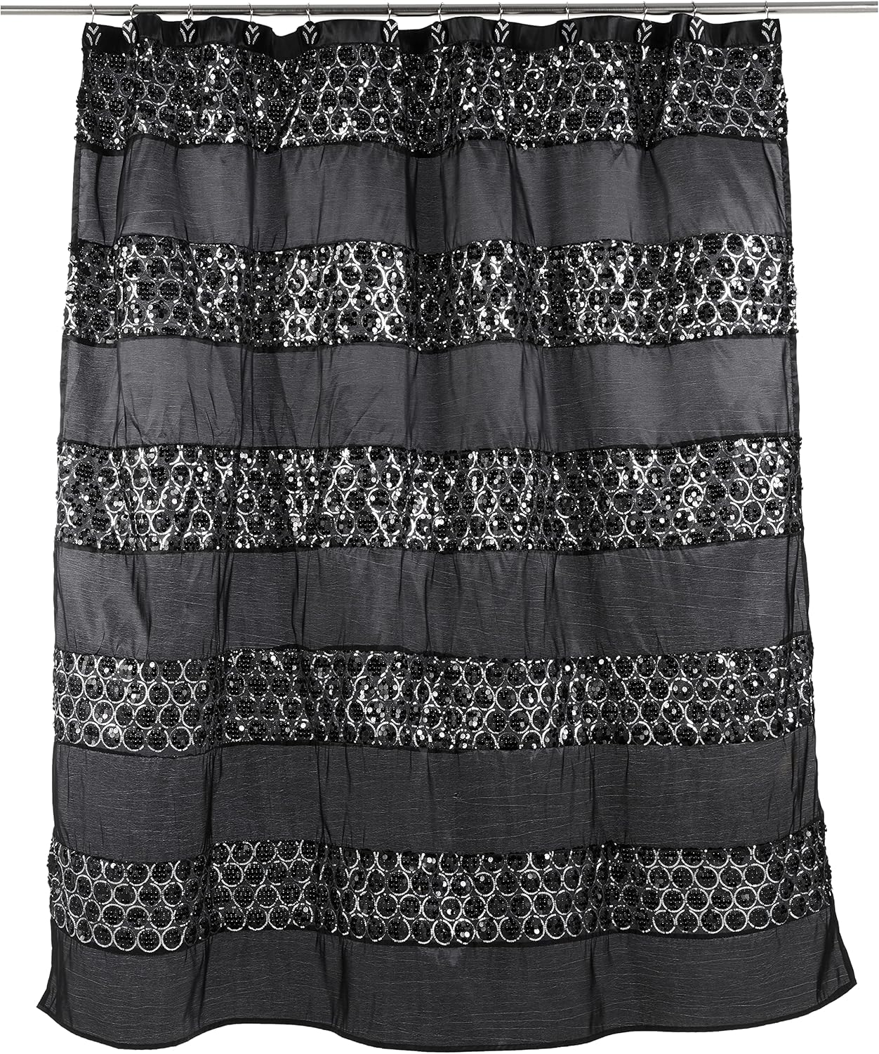 Popular Bath 13pc Sinatra Bathroom Shower Curtain