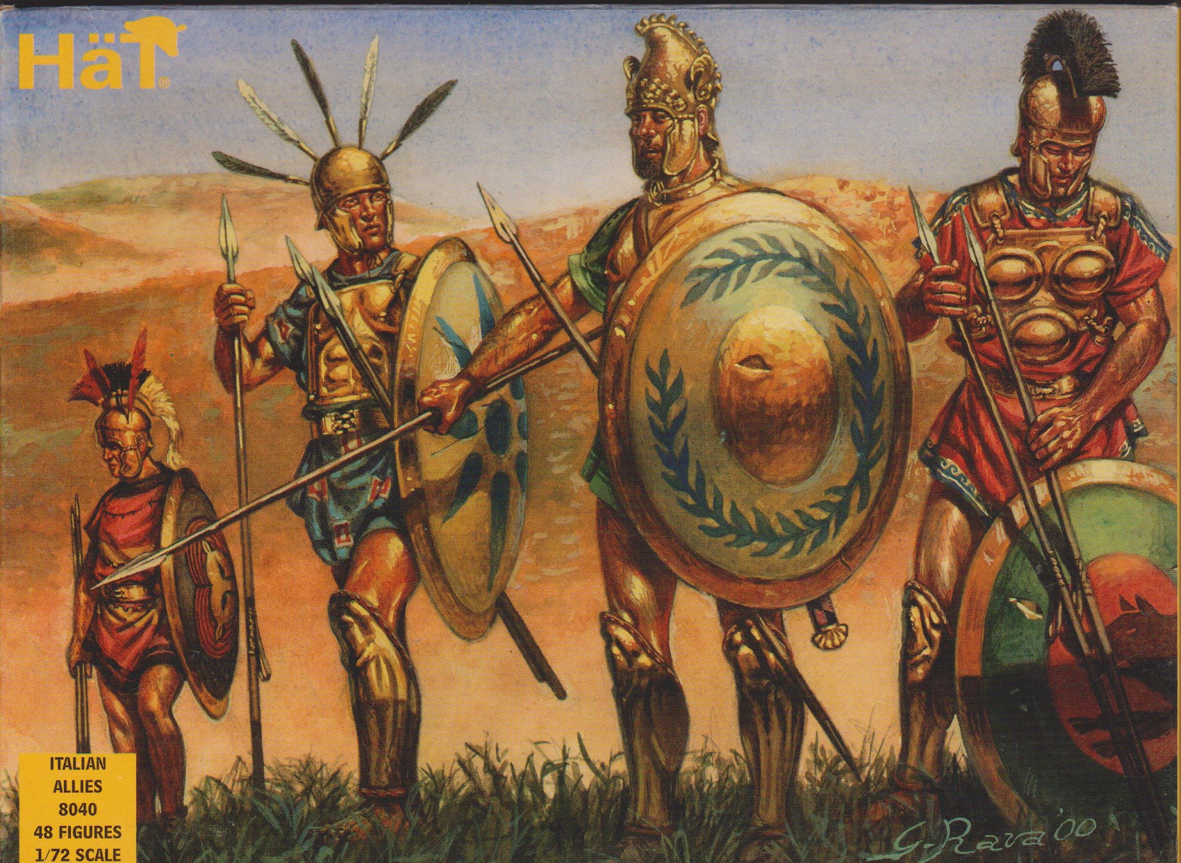 Italian Allies (Early Roman Republic Era) - 1:72 Plastic Figures by HaT