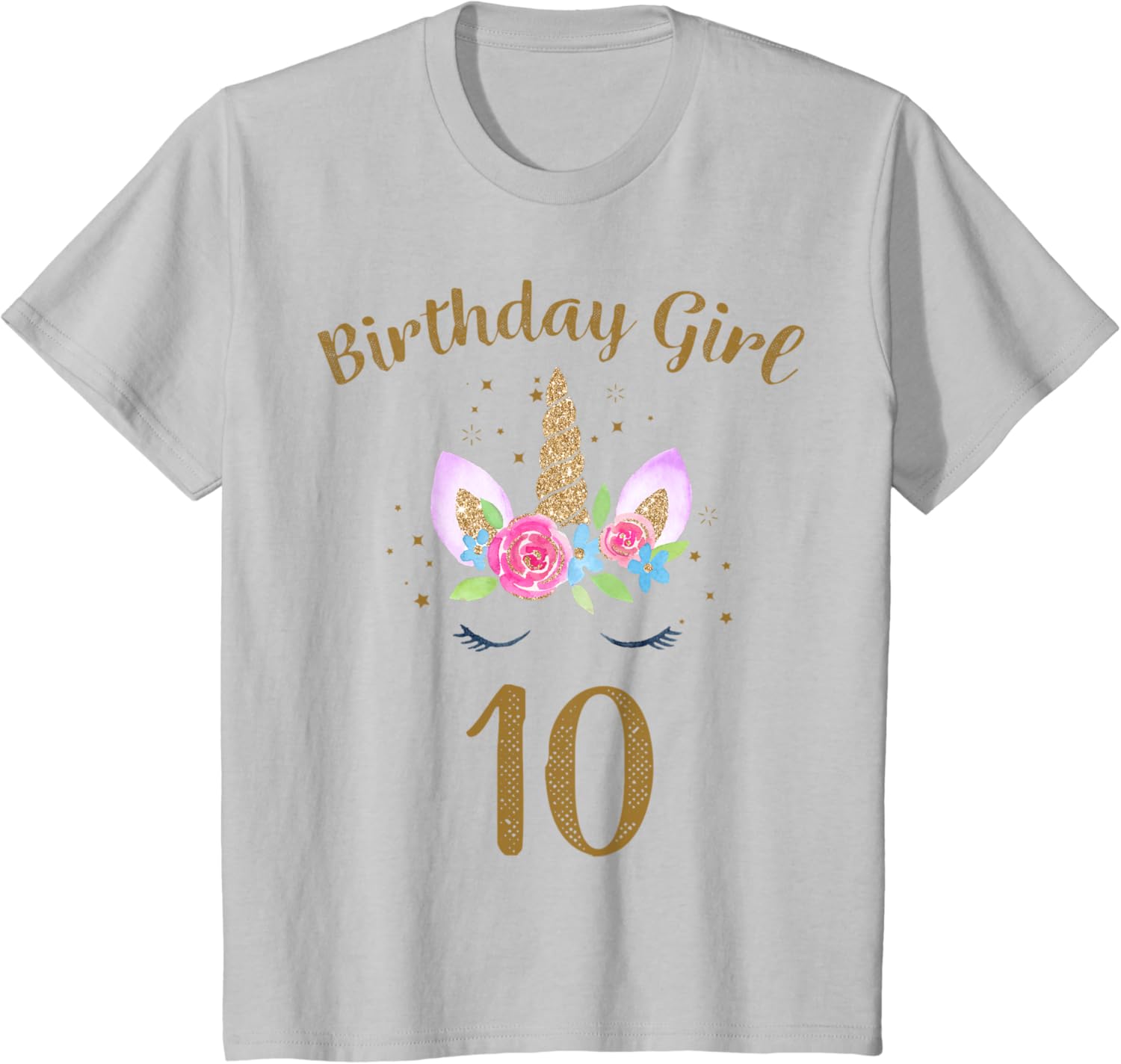 Unicorn 10th birthday shirt Clearance