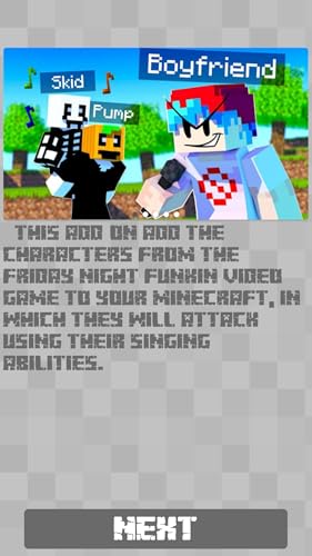 Mod of Friday Night Funkin for Minecraft PE
