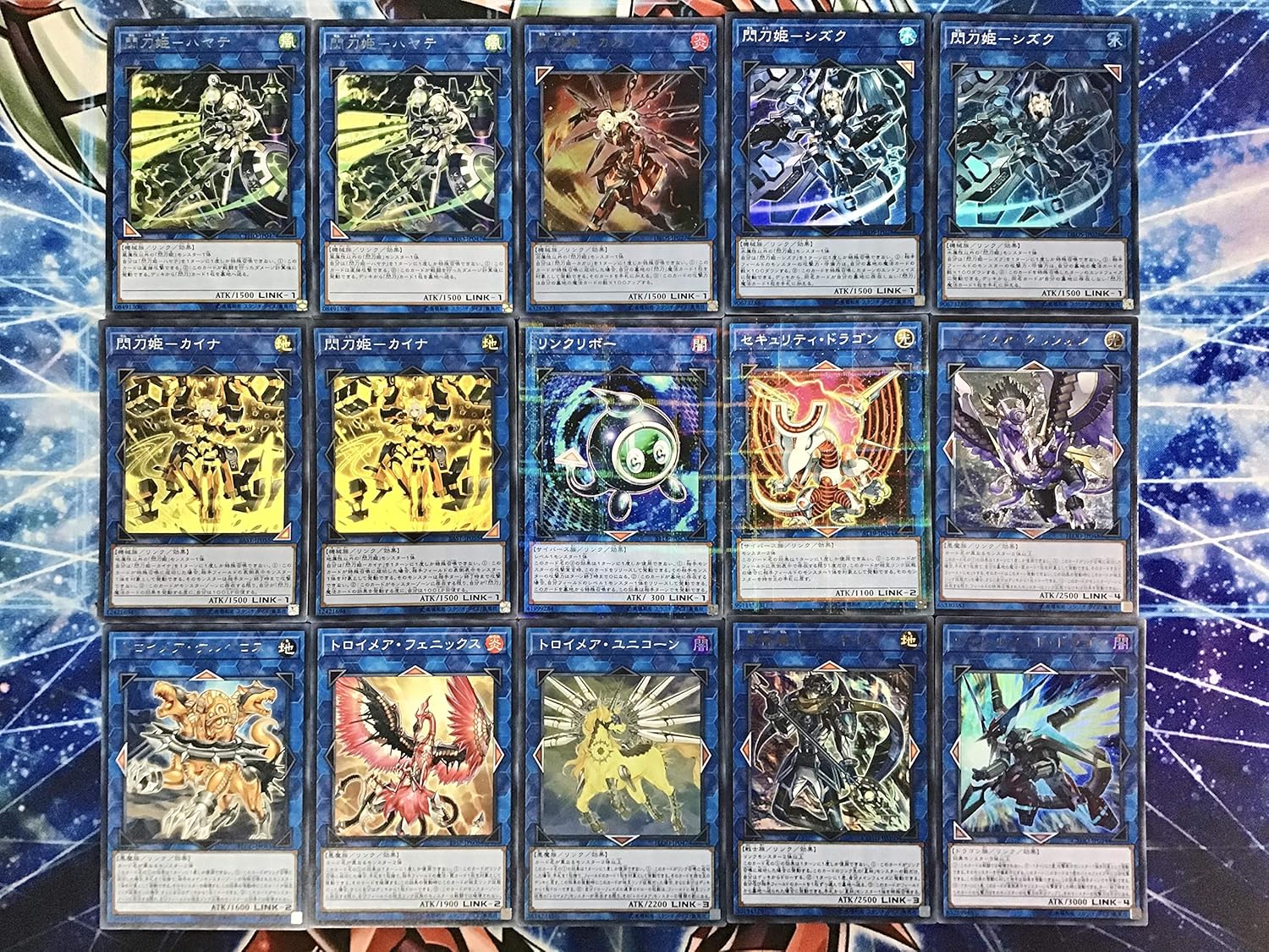 55%以上節約55%以上節約閃刀姫デッキメイン40枚 EX15枚 組み換え