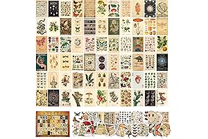 ANERZA Goblincore Room Décor: Wall Collage Kit Aesthetic Pictures for Bedrooms
