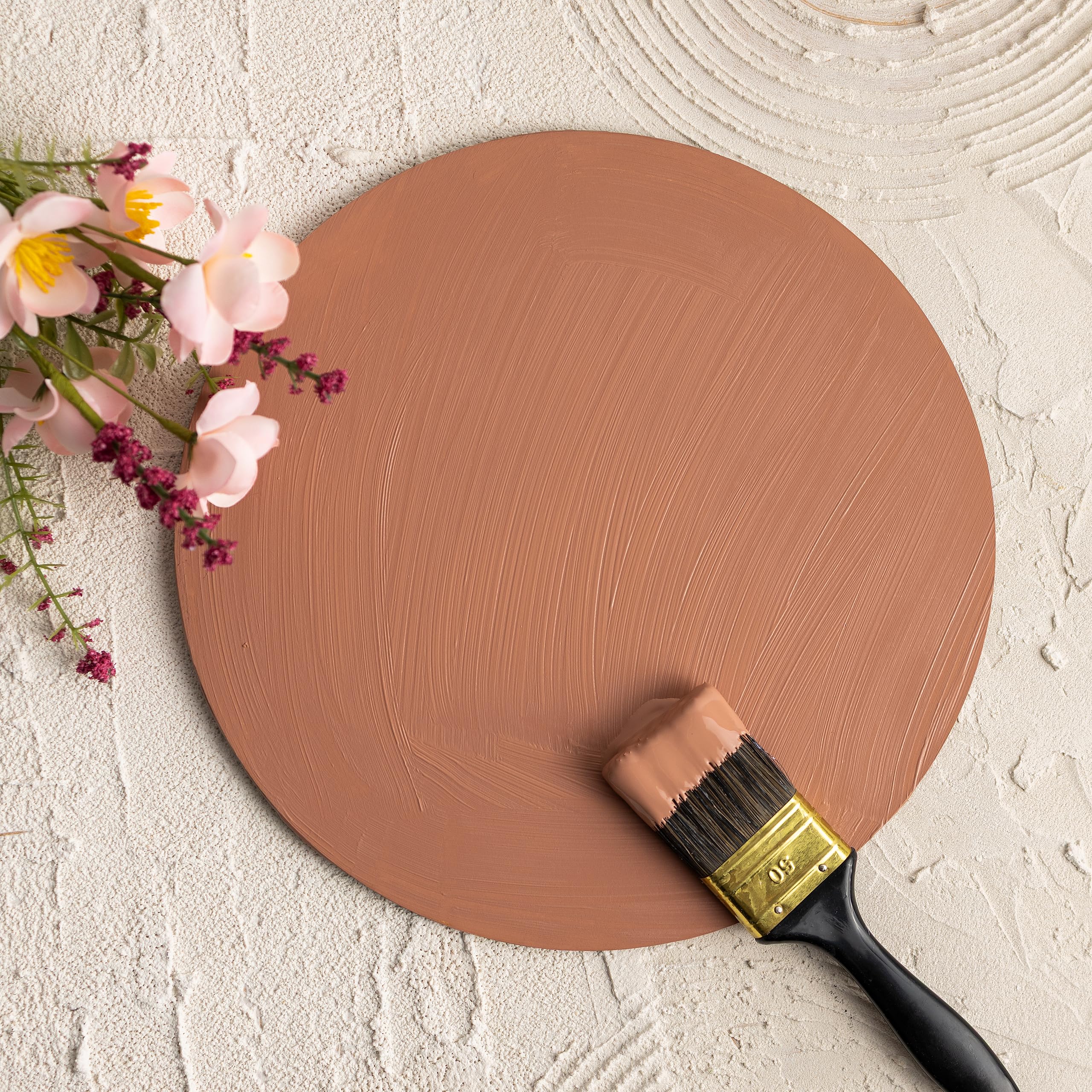 Creative Deco Chalk Paint Vernice a Gesso Mocha | 1L | Vernice per Legno