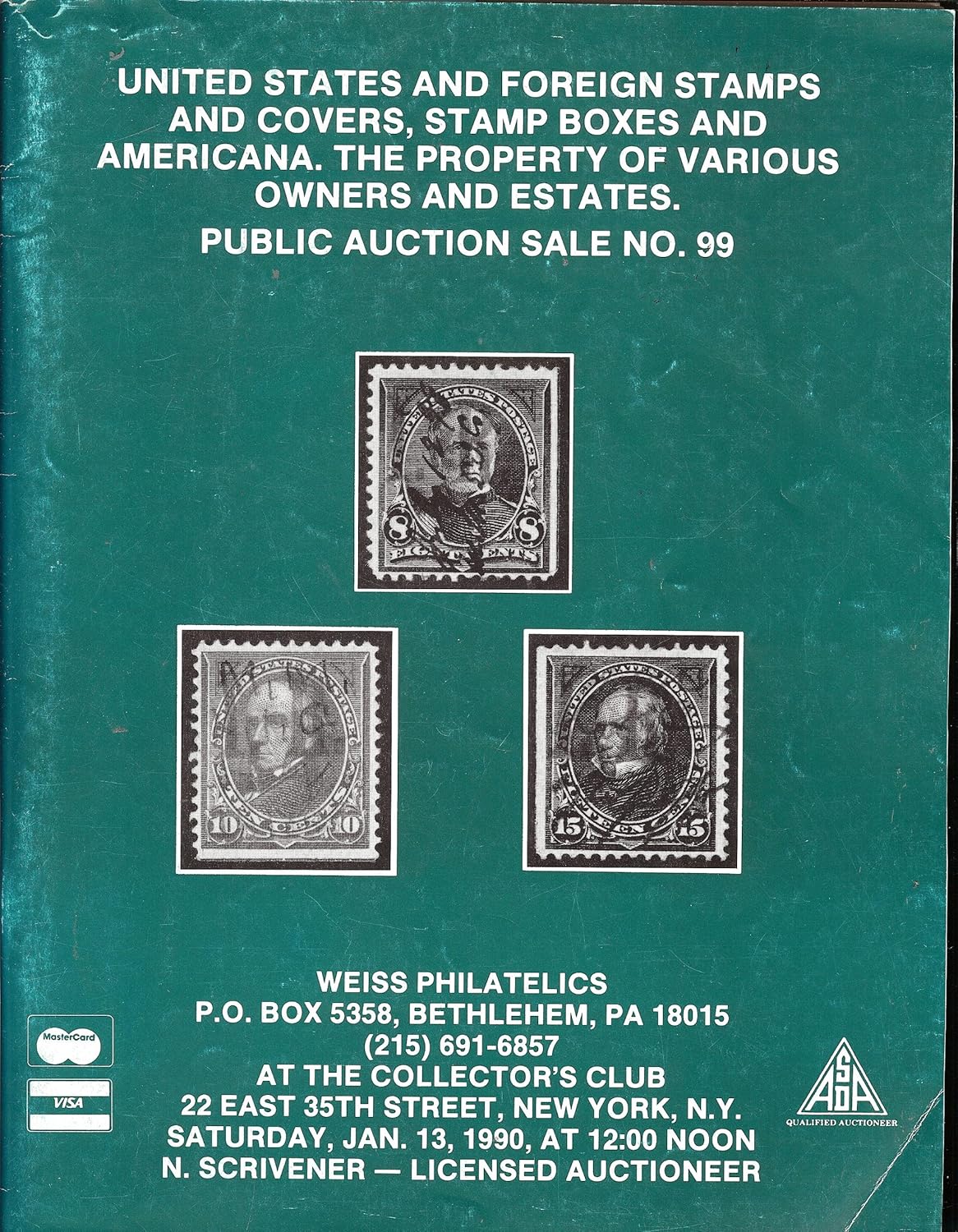 United States and Foreign Stamps and Covers, Stamp Boxes and Americana