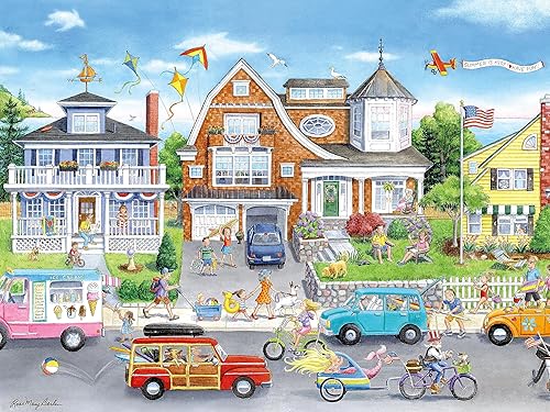 Ceaco - Summer by The Beach - Rompecabezas de 300 piezas