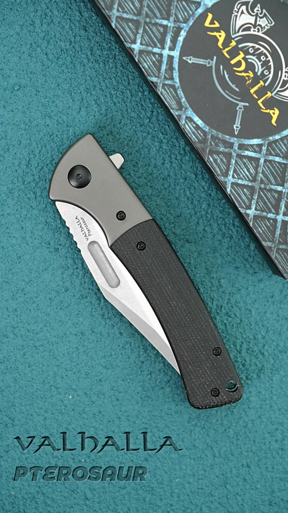 Amazon.com: VALHALLA PTEROSAUR Pocket Knife, 3.9