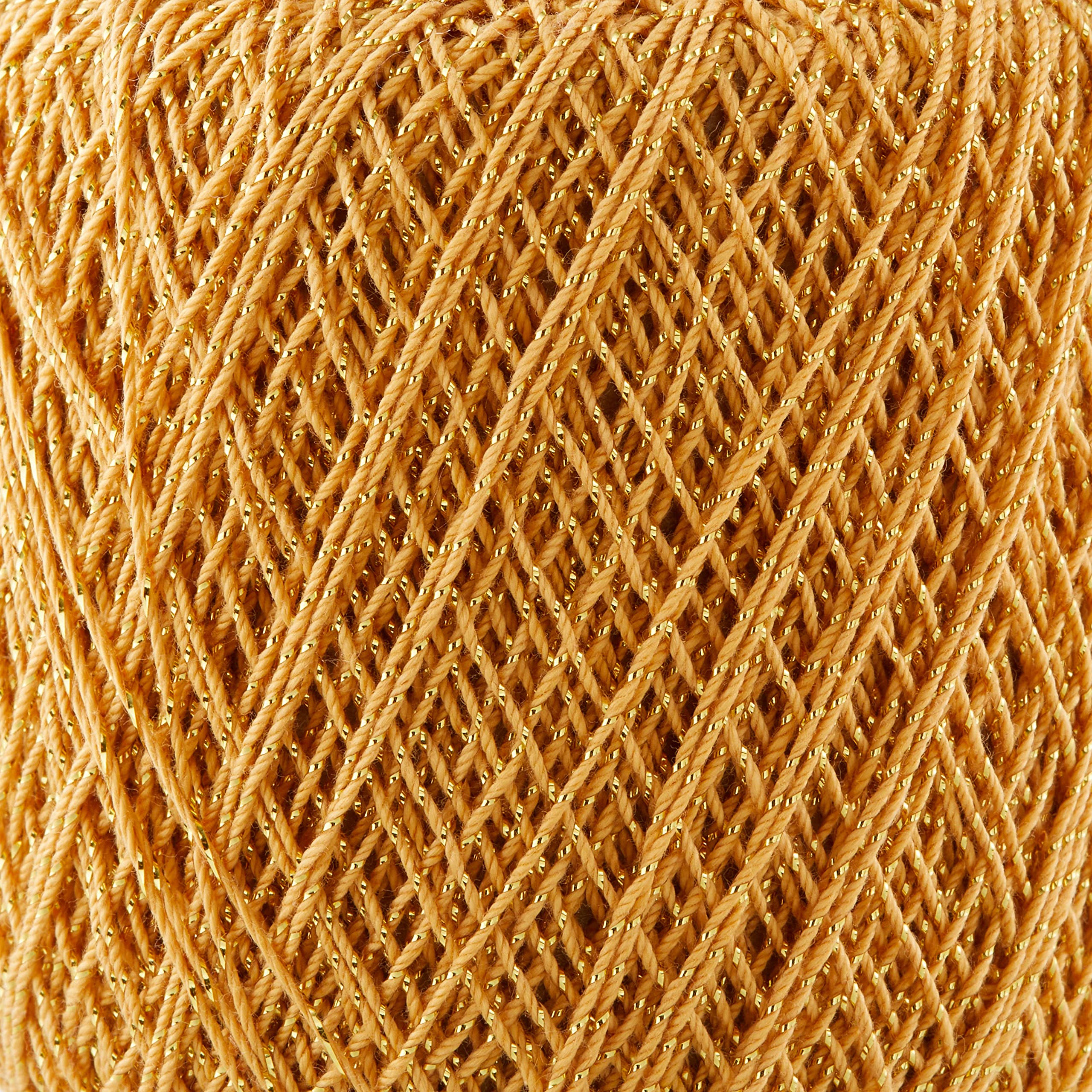Amazon.com: Aunt Lydia's Metallic Gold Crochet Thread, 15 Pack