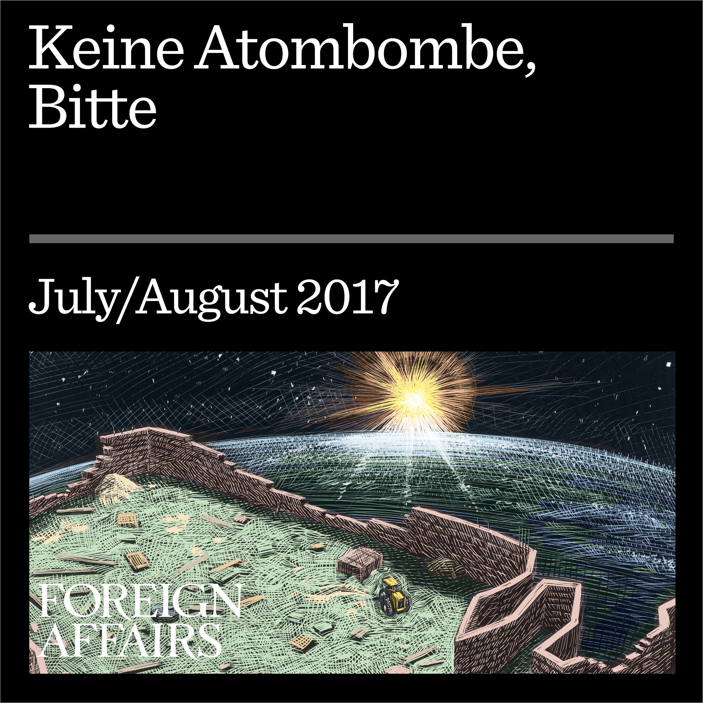 Keine Atombombe, Bitte