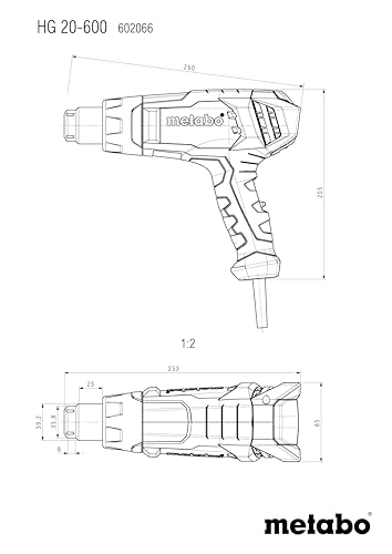 Metabo HG 20 600 - vue 4