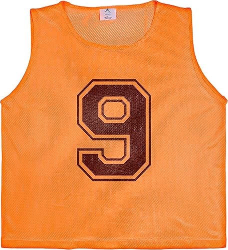 Miniatura 4 de Conjunto de 12 chalecos de escaramuza playera para prácticas de equipos con bolsa para llevarlas gratuita. tallas para niños, jóvenes, adultos y