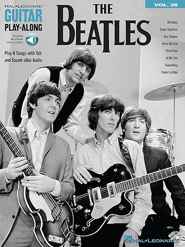 The Beatles Guitar Play-Along Volume 25 (Hal Leonard Guitar Play-Along)