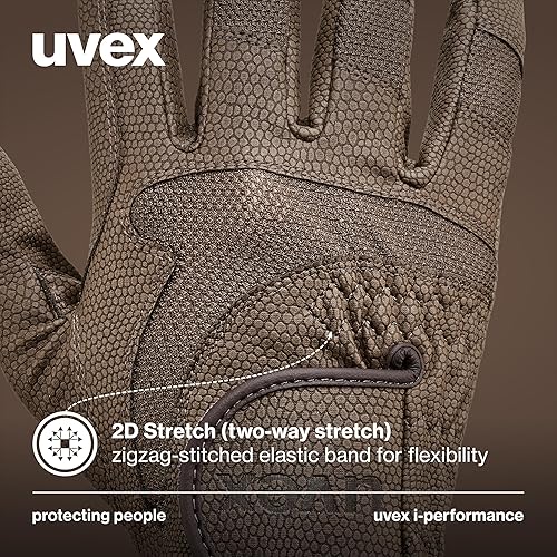 Miniatura 20 de Uvex i-Performance 2 - Guantes de equitación elásticos, transpirables y aptos para pantalla táctil, con durabilidad extrema para mujeres y hombres