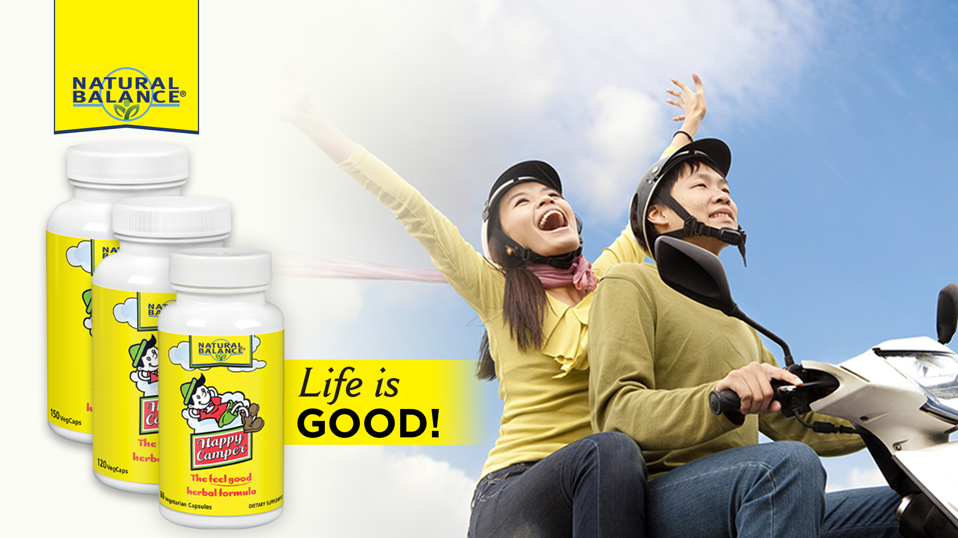 Natural Balance Happy Camper FeelGood Mood Support and Relaxation Supplement with Kava Kava