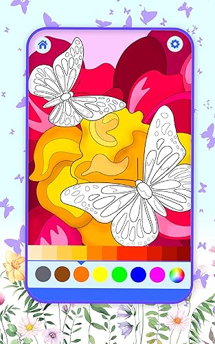 Desenhos para Colorir de Arteterapia para Adultos - Borboletas