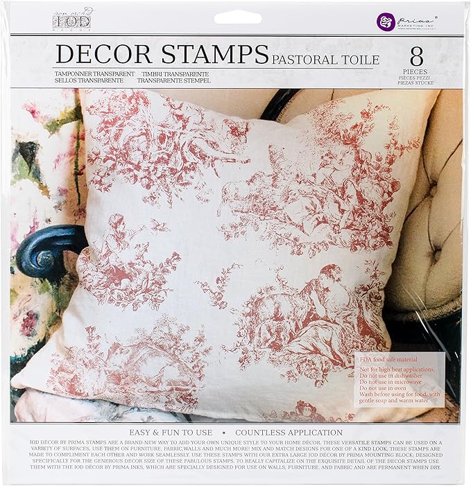 Prima Marketing IOD Decor StampsPastoral Toile Arts