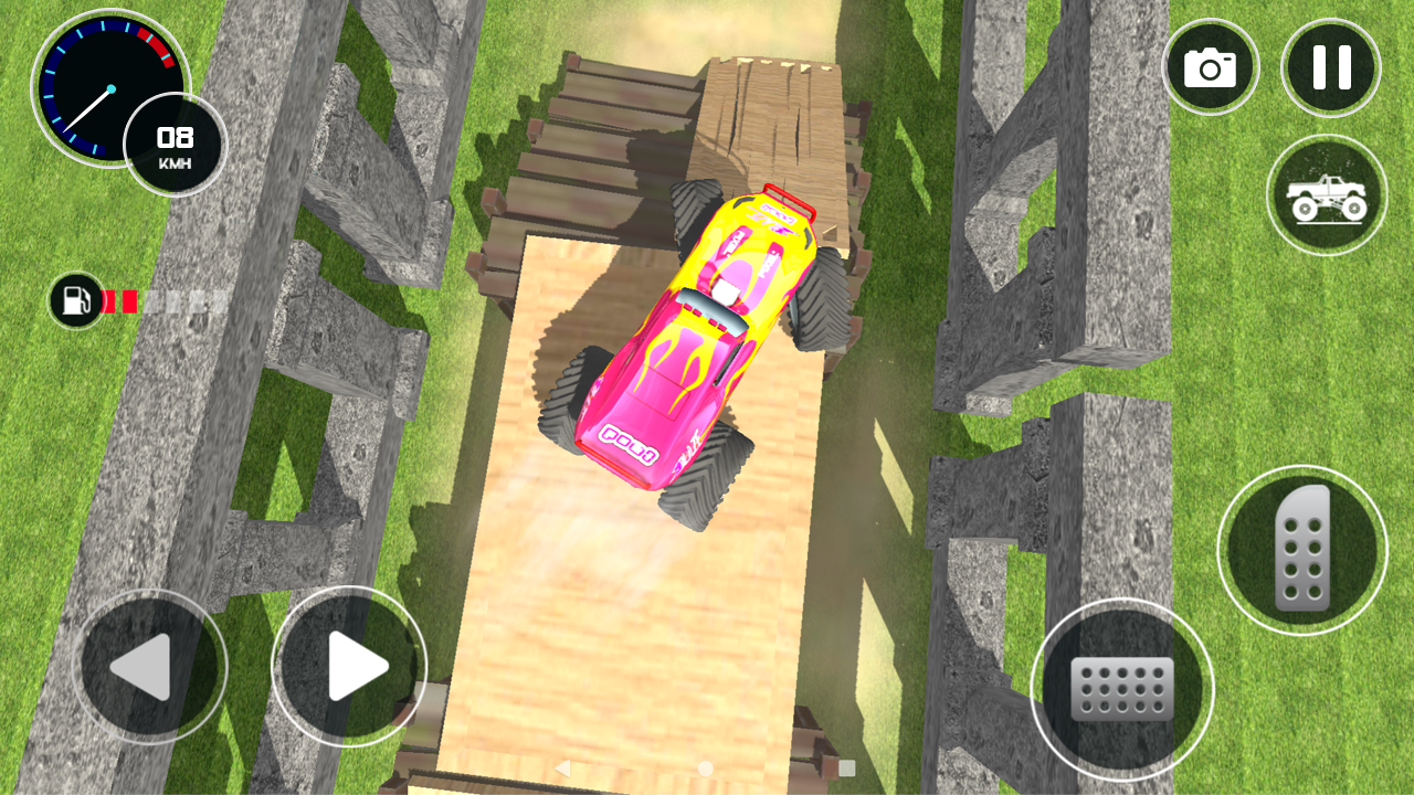 Monster Truck Stunt hot Wheels Car games Free