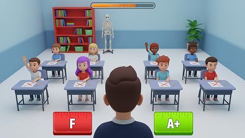 Angry Teacher Class – Prank Escape Challenge – vue 7