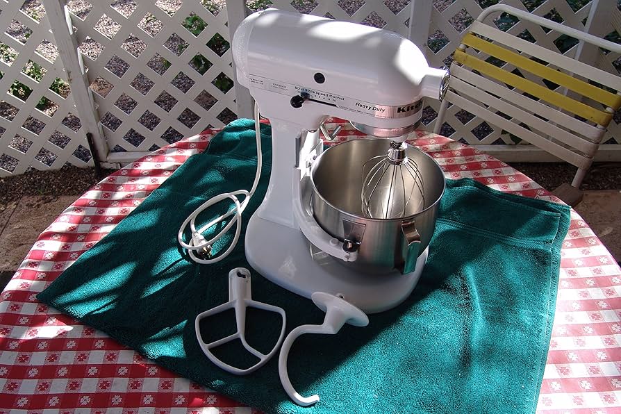 KitchenAid K5SSWH Heavy Duty Series 5-Quart Stand Mixer