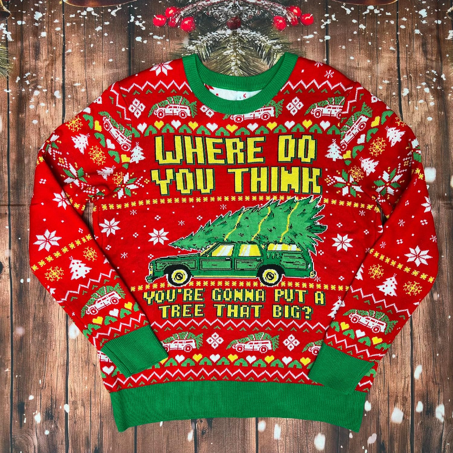 Ugly Christmas Sweater 2025 – Knitted Sweater – Xmas Ugly Sweatshirt – Gifts for Christmas - Image 3