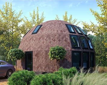 Moon House 33 DIAM Dome FRAMING KIT D33H-986, Dark brown