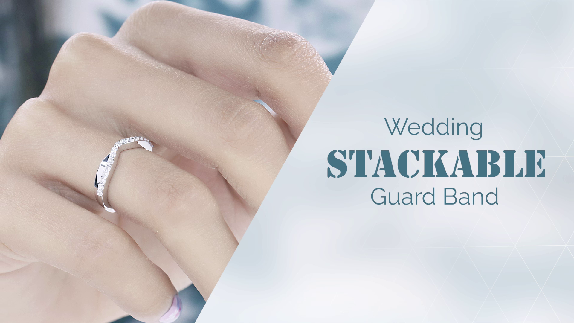 Dazzlingrock 10K Gold Cubic Zirconia Wedding Band - 0.25 Ct Round CZ, Bridal Ring - View #3