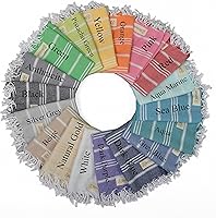 Vista 7 de Bersuse 100 % algodón - Toalla de mano Anatolia turca - Fouta Peshtemal para baño y playa - Para cabeza, rostro, cabello, bebés, cuidado, cocina