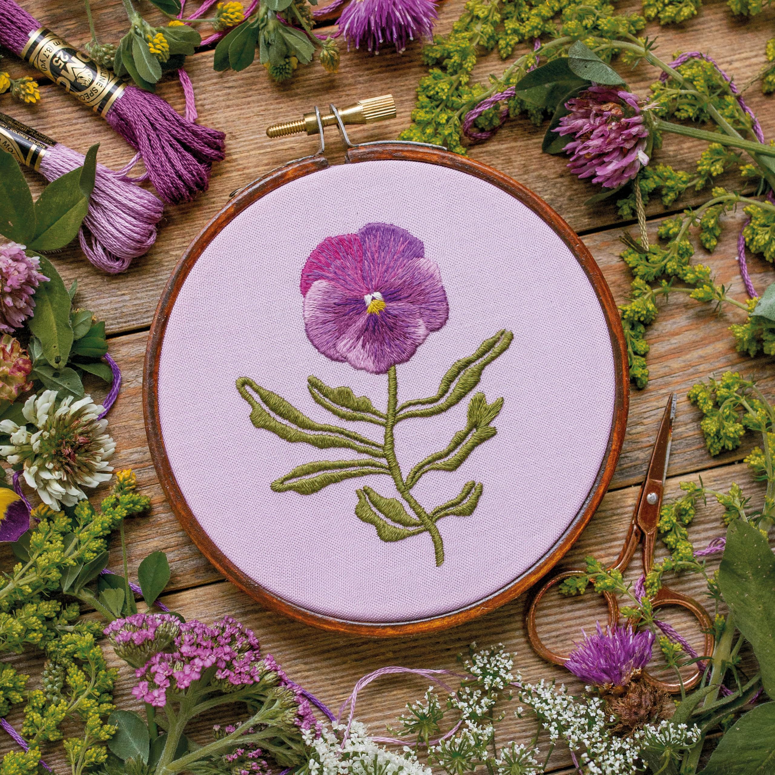 Paint with Thread: In the Garden: A step-by-step guide to embroidery - Image 13